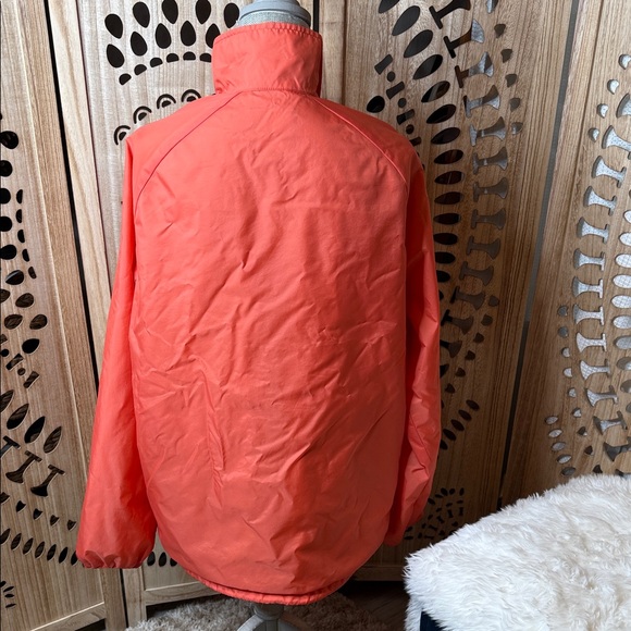 Vans Vibrant Coral/Orange Utility Rain Jacket (Unisex) - Picture 5 of 10